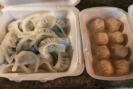 Chinese Food Dumplings Girl Dim Sum